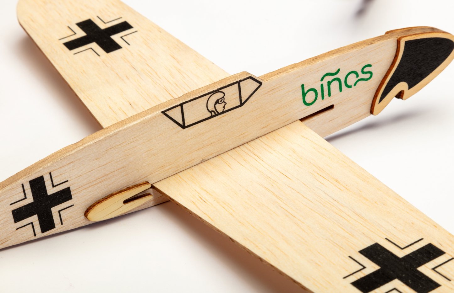 WWI Historical Balsa Wood Airplane Gliders