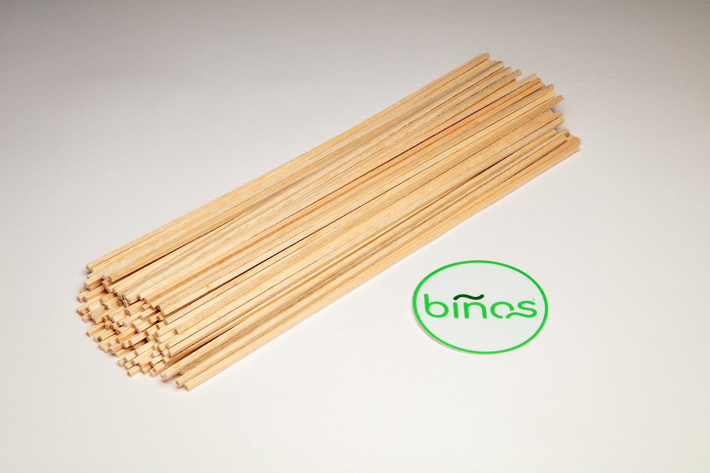 12 Inch Balsa Wood Sticks (1OO Pack)